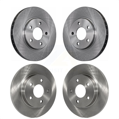 [Avant + Arrière] Kit de Disque de frein pour Chevrolet Malibu Pontiac G6 avec 276mm Diameter Rotor K8-101004 par Top Quality