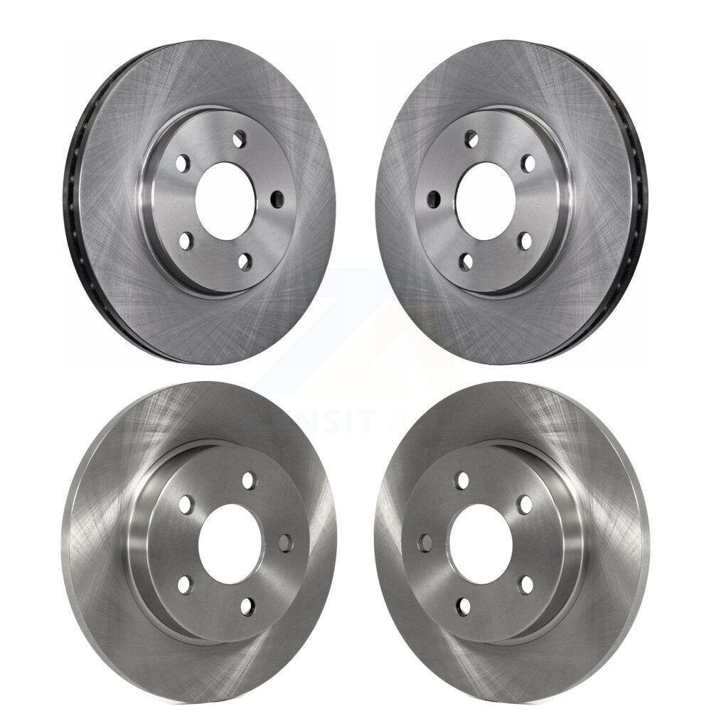 [Avant + Arrière] Kit de Disque de frein pour Chevrolet Malibu Pontiac G6 avec 276mm Diameter Rotor K8-101004