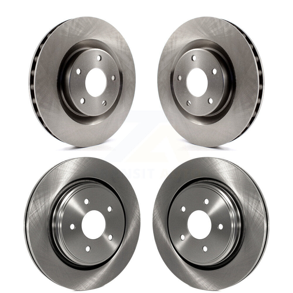 [Avant + Arrière] Kit de Disque de frein pour 2006-2009 Cadillac XLR Naturally Aspirated avec Heavy Duty Brakes K8-101006
