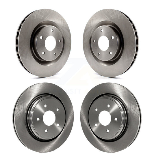 [Avant + Arrière] Kit de Disque de frein pour 2006-2009 Cadillac XLR Naturally Aspirated avec Heavy Duty Brakes K8-101006