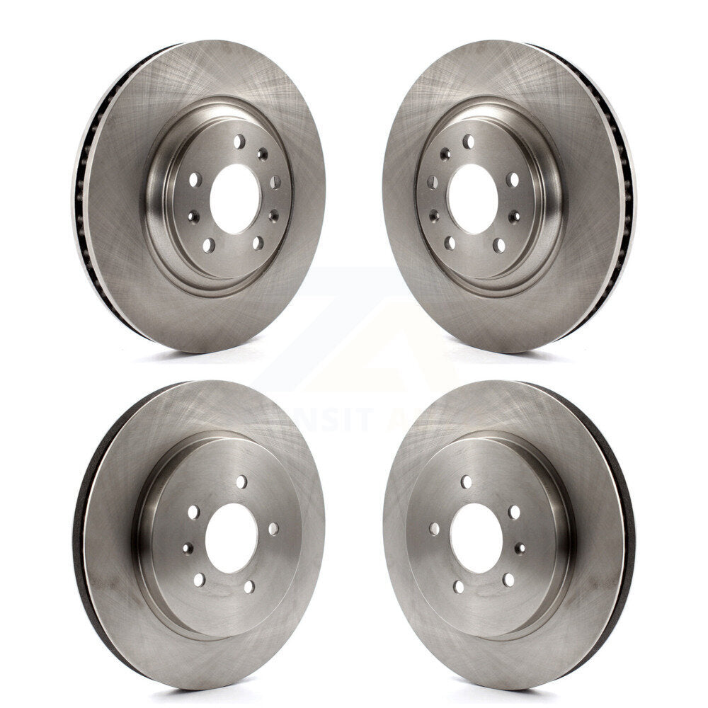 [Avant + Arrière] Kit de Disque de frein pour 2006-2007 Cadillac CTS Base avec Sport Suspension K8-101009