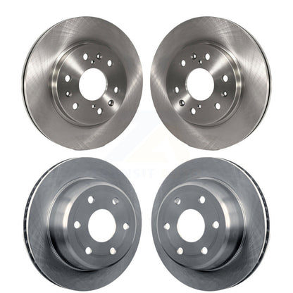 [Avant + Arrière] Kit de Disque de frein pour 2009-2014 Chevrolet Express 1500 GMC Savana K8-101011
