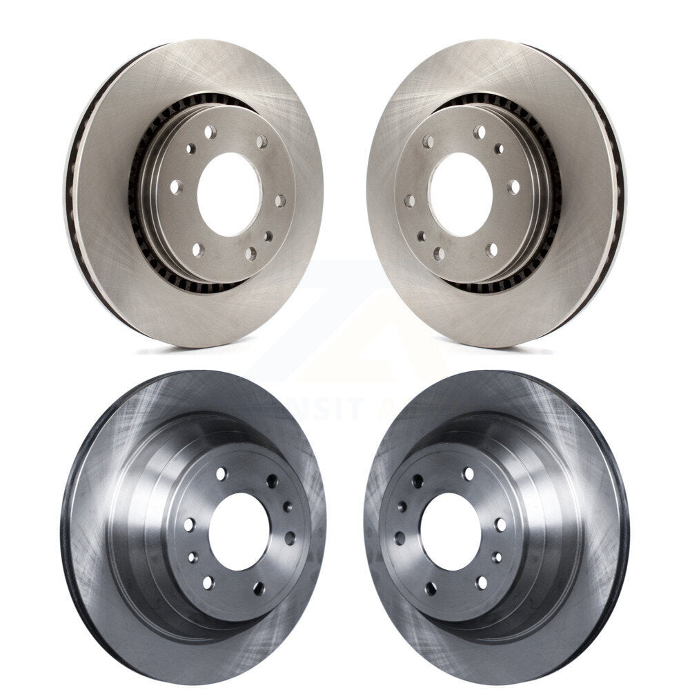 [Avant + Arrière] Kit de Disque de frein pour Chevrolet Trailblazer GMC Envoy Buick Rainier Isuzu Ascender K8-101017