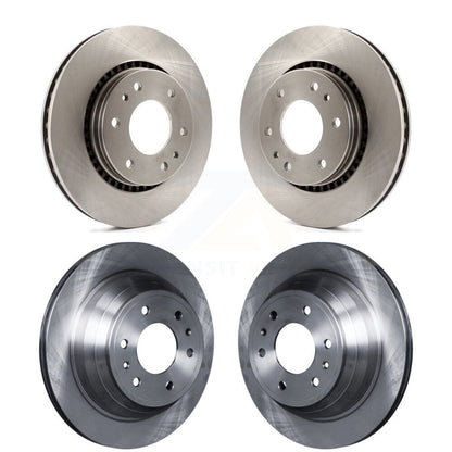 [Avant + Arrière] Kit de Disque de frein pour Chevrolet Trailblazer GMC Envoy Buick Rainier Isuzu Ascender K8-101017