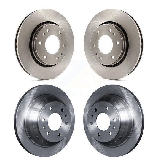 [Avant + Arrière] Kit de Disque de frein pour Chevrolet Trailblazer GMC Envoy Buick Rainier Isuzu Ascender K8-101017
