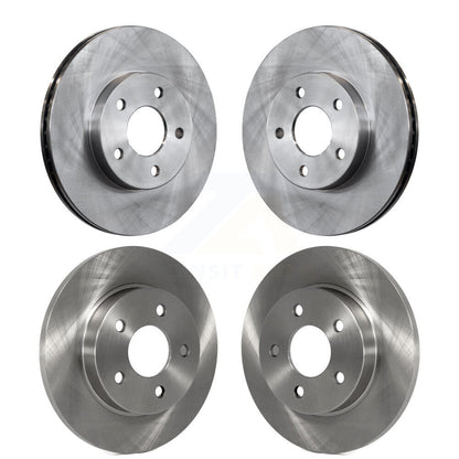 [Avant + Arrière] Kit de Disque de frein pour 2007-2010 Pontiac G5 avec Drum Brakes K8-101029