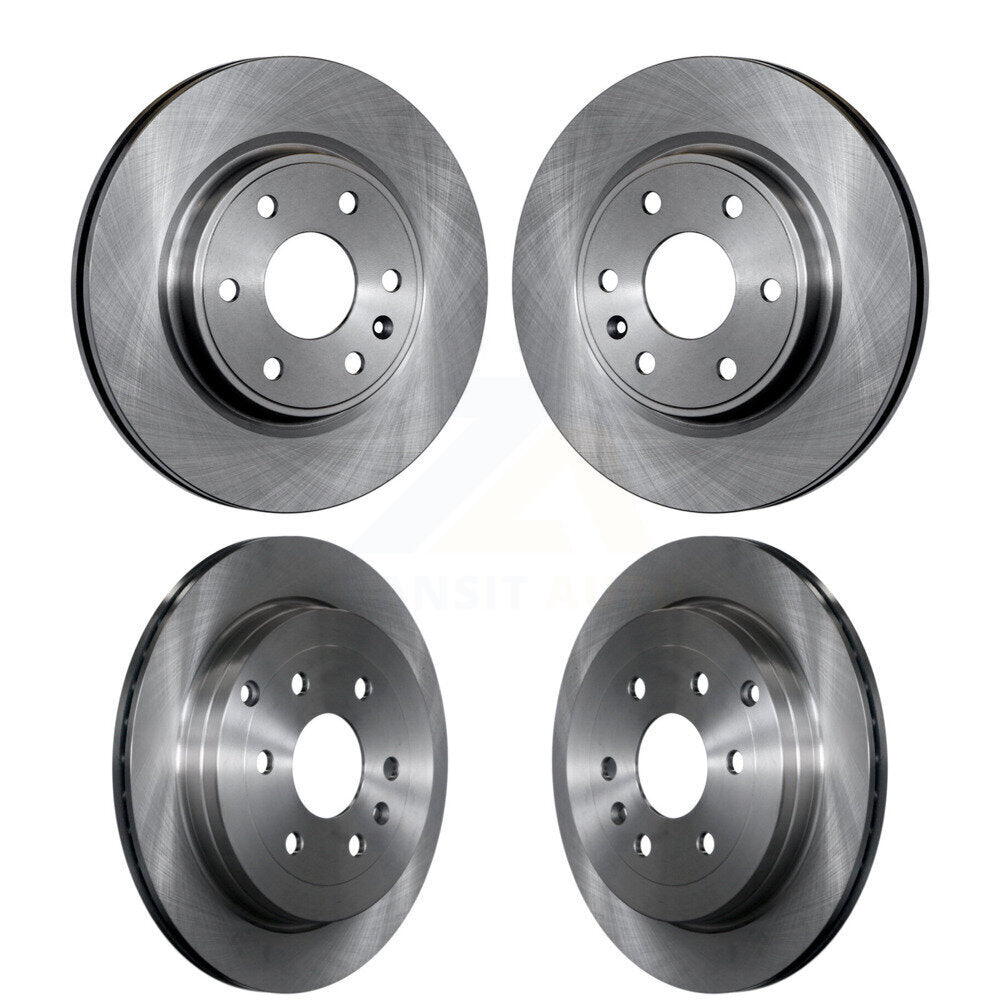 [Avant + Arrière] Kit de Disque de frein pour Chevrolet Traverse GMC Acadia Buick Enclave Saturn Outlook Limited K8-101034