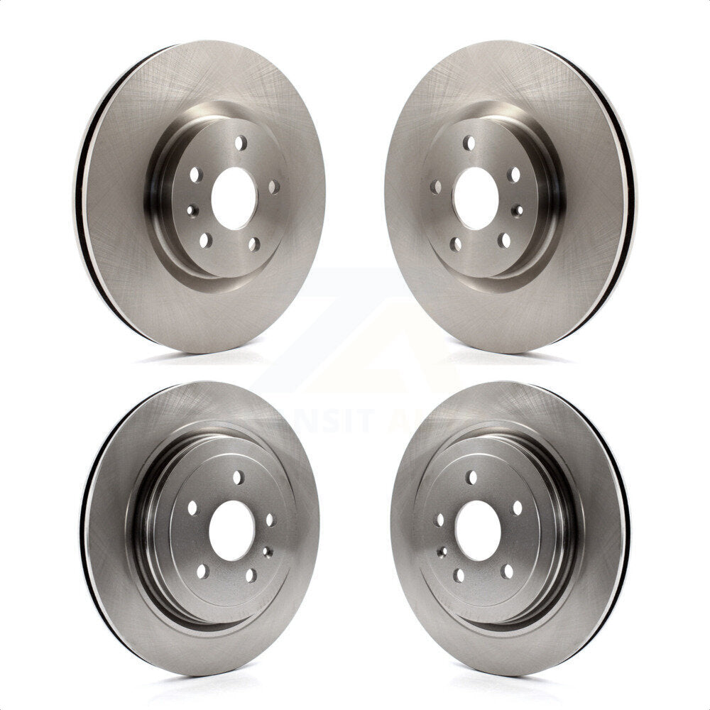 [Avant + Arrière] Kit de Disque de frein pour Cadillac CTS avec Heavy Duty Brakes K8-101037 par Top Quality