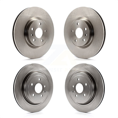 [Avant + Arrière] Kit de Disque de frein pour Cadillac CTS avec Heavy Duty Brakes K8-101037 par Top Quality