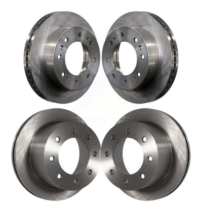 [Avant + Arrière] Kit de Disque de frein pour 2011-2019 Chevrolet Silverado 3500 HD GMC Sierra avec Dual Wheels K8-101058
