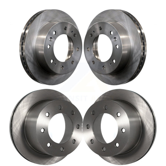 [Avant + Arrière] Kit de Disque de frein pour 2011-2019 Chevrolet Silverado 3500 HD GMC Sierra avec Dual Wheels K8-101058