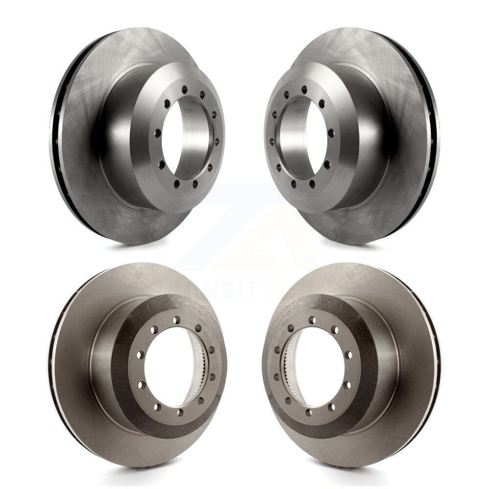 [Avant + Arrière] Kit de Disque de frein pour Ford F59 F-53 Motorhome Chassis F-59 Commercial Stripped K8-101091