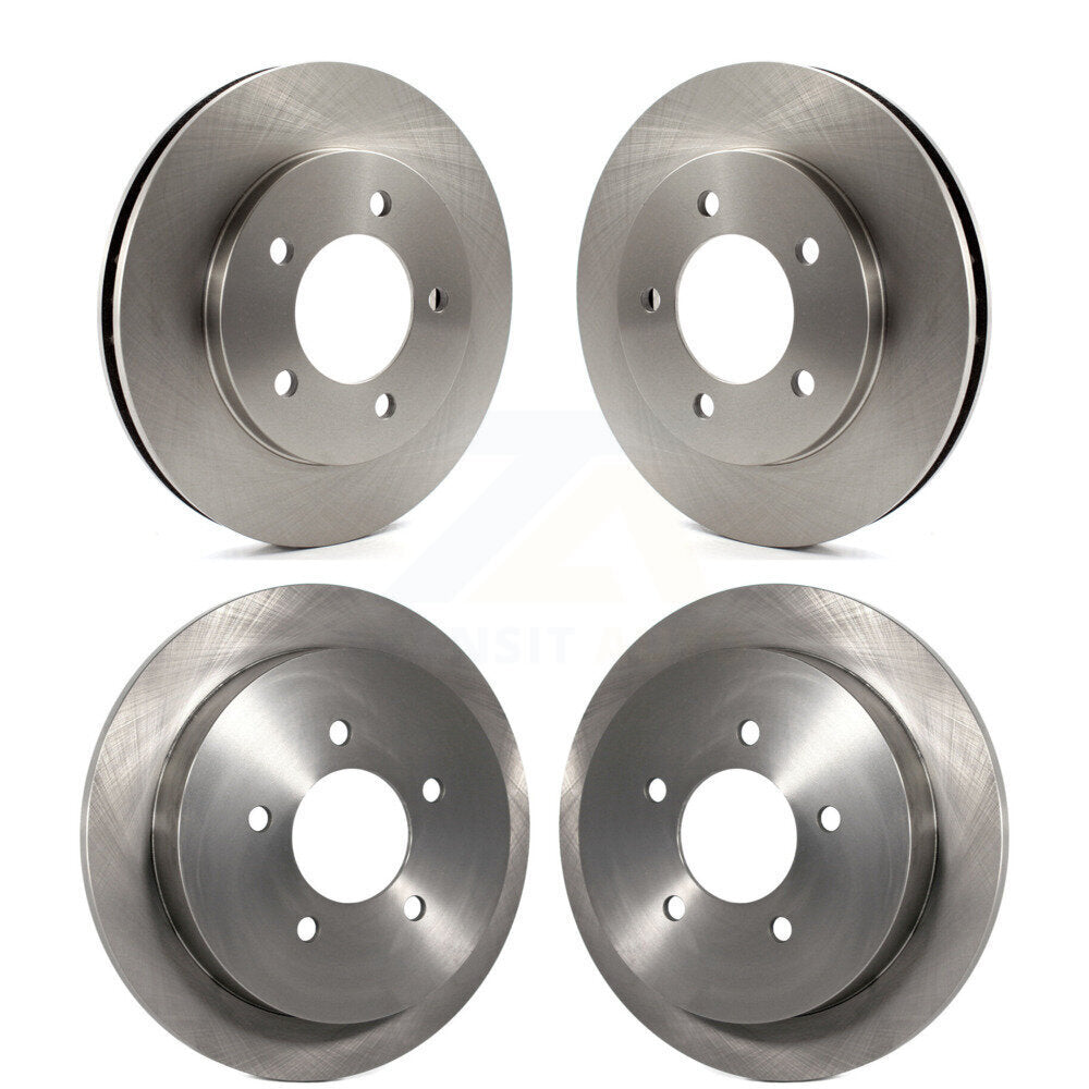 [Avant + Arrière] Kit de Disque de frein pour 1999-2001 Ford Expedition Lincoln Navigator avec 14mm Wheel Lugs 4WD K8-101099
