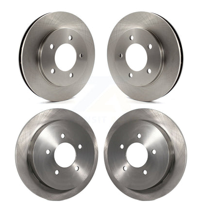 [Avant + Arrière] Kit de Disque de frein pour 1999-2001 Ford Expedition Lincoln Navigator avec 14mm Wheel Lugs 4WD K8-101099
