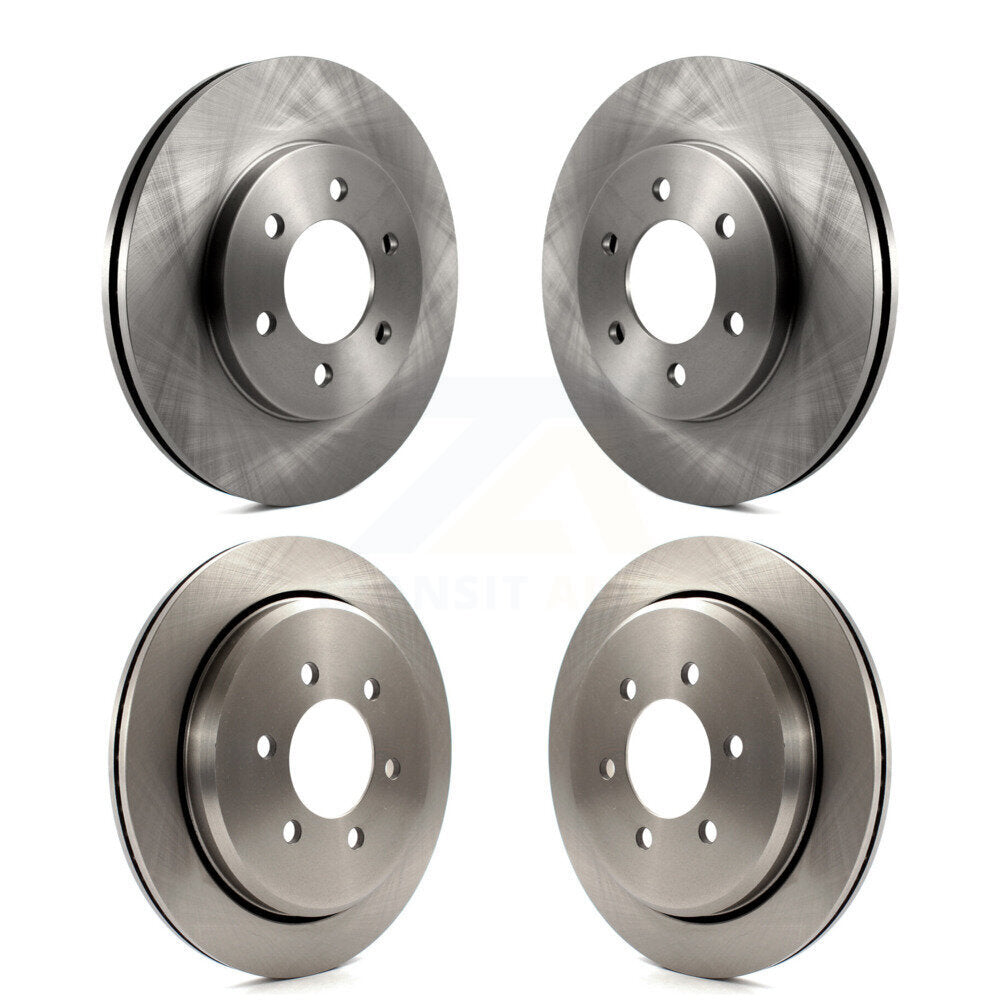 [Avant + Arrière] Kit de Disque de frein pour Ford Expedition Lincoln Navigator K8-101105