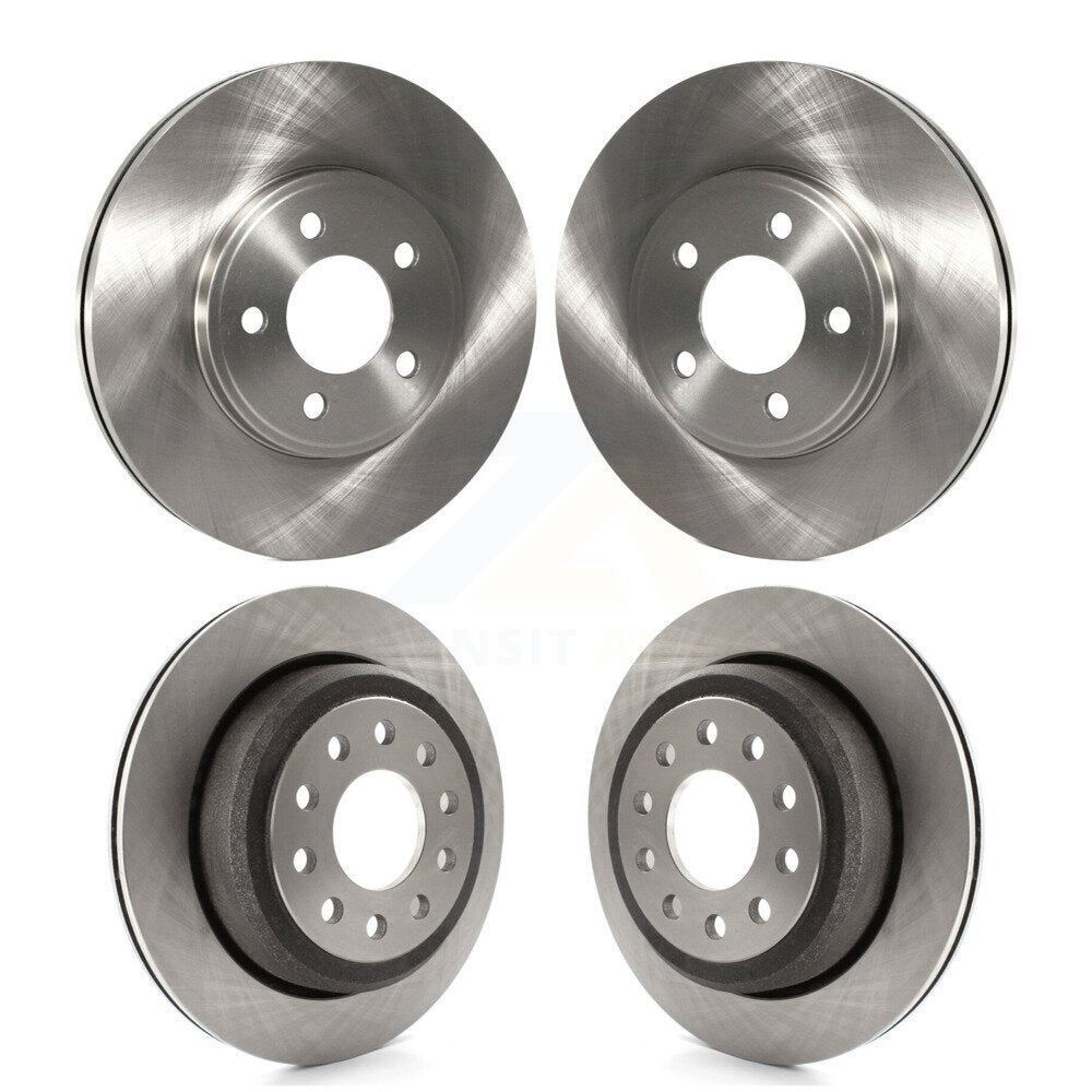[Avant + Arrière] Kit de Disque de frein pour 2003-2011 Lincoln Town Car Sedan K8-101106