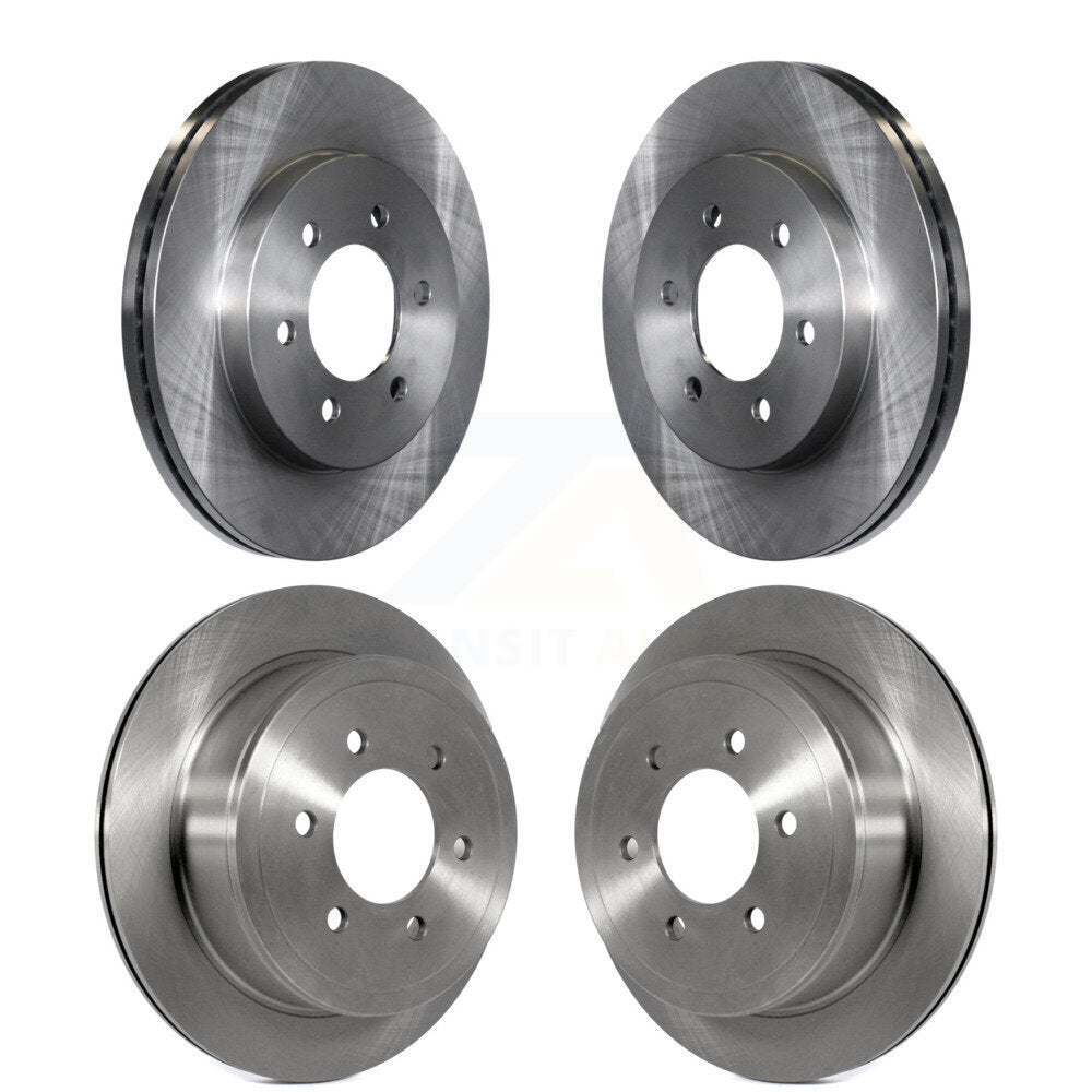 [Avant + Arrière] Kit de Disque de frein pour Ford F-150 Lincoln Mark LT 4WD K8-101111