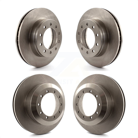 [Avant + Arrière] Kit de Disque de frein pour Ford F-450 Super Duty F-550 International CF500 CF600 K8-101118 par Top Quality