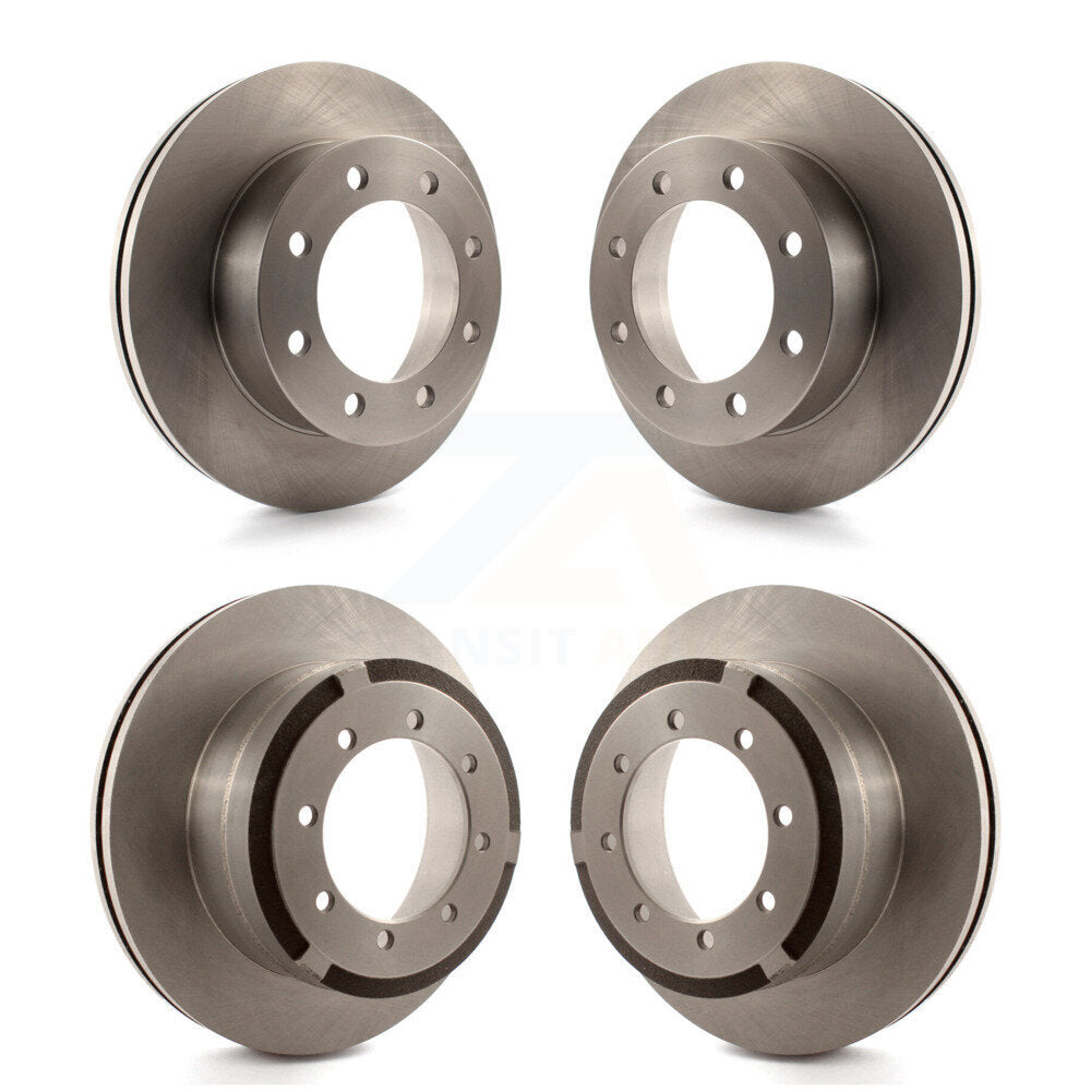 [Avant + Arrière] Kit de Disque de frein pour 2013 Ford F-350 Super Duty 4WD avec Dual Wheels K8-101123