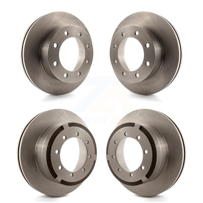 [Avant + Arrière] Kit de Disque de frein pour 2013 Ford F-350 Super Duty 4WD avec Dual Wheels K8-101123