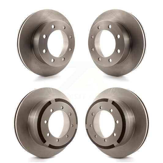 [Avant + Arrière] Kit de Disque de frein pour 2013 Ford F-350 Super Duty 4WD avec Dual Wheels K8-101123