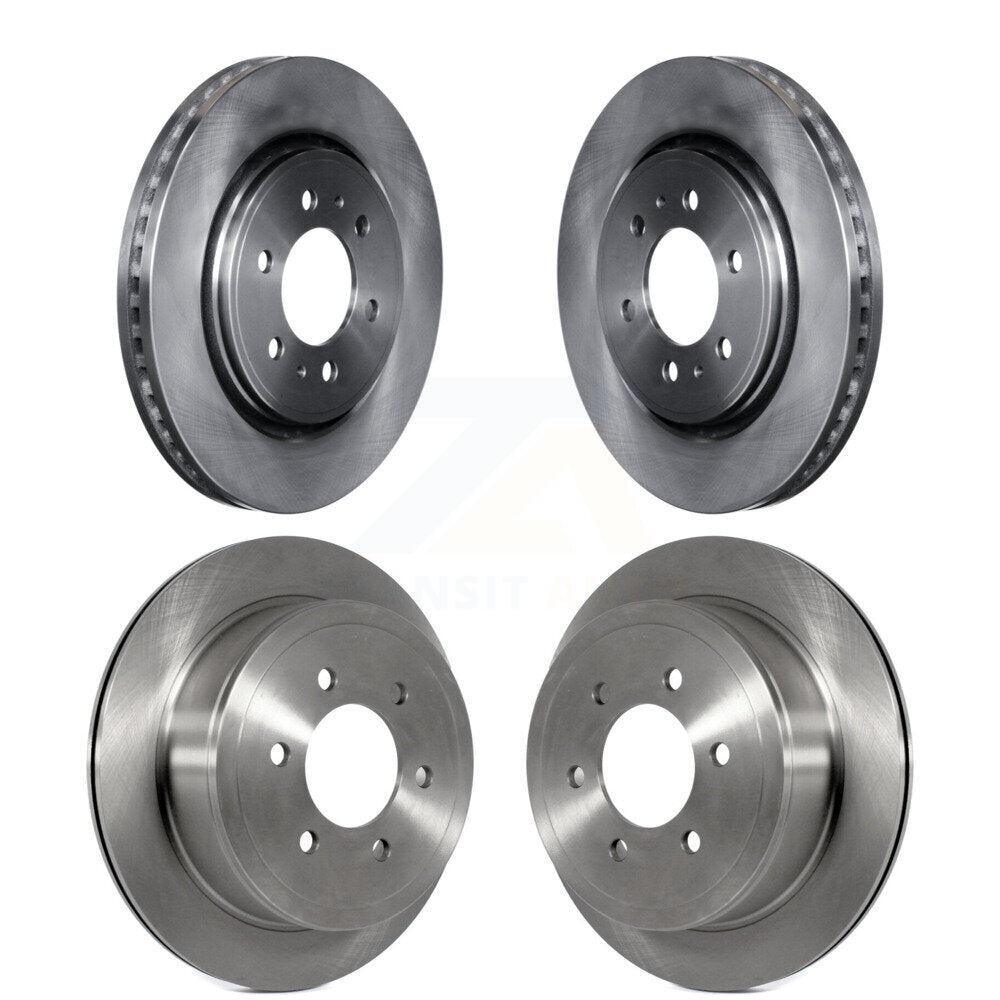 [Avant + Arrière] Kit de Disque de frein pour 2010-2011 Ford F-150 avec 6 Lug Wheels K8-101127