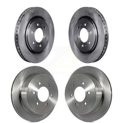 [Avant + Arrière] Kit de Disque de frein pour 2010-2011 Ford F-150 avec 6 Lug Wheels K8-101127