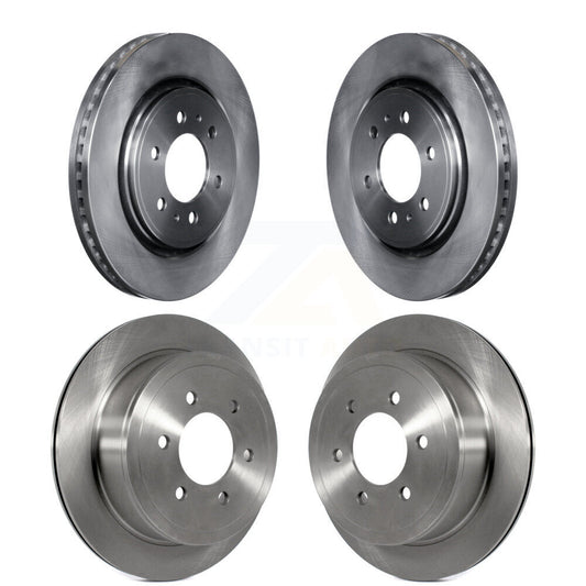 [Avant + Arrière] Kit de Disque de frein pour 2010-2011 Ford F-150 avec 6 Lug Wheels K8-101127