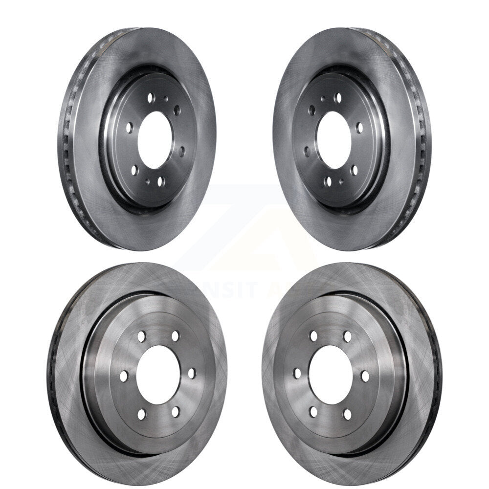 [Avant + Arrière] Kit de Disque de frein pour 2007-2017 Ford Expedition Lincoln Navigator K8-101128