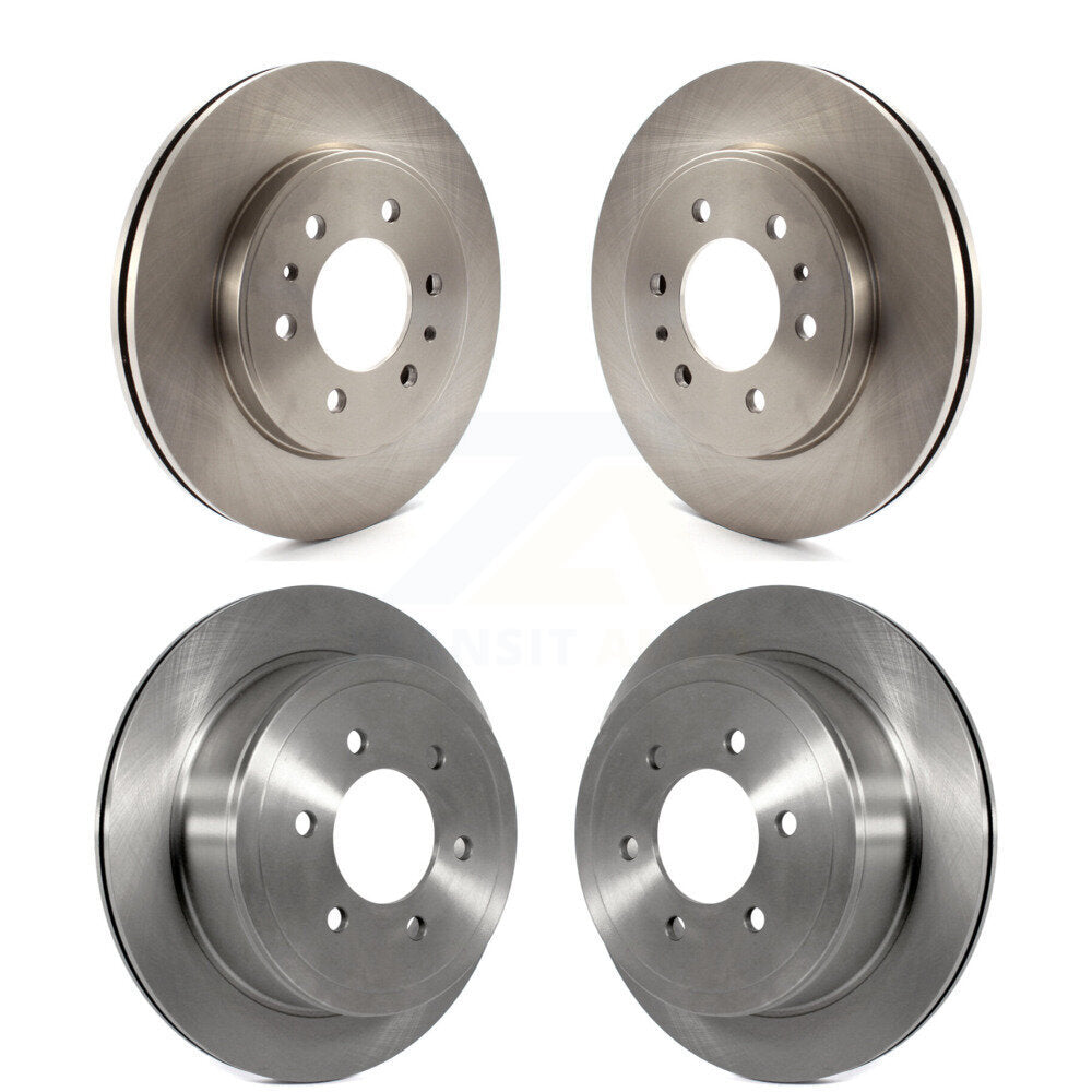 [Avant + Arrière] Kit de Disque de frein pour 2009 Ford F-150 avec 6 Lug Wheels K8-101137