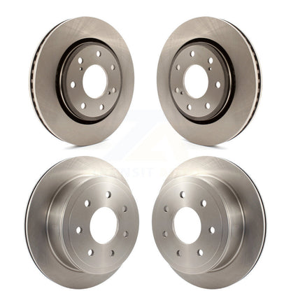 [Avant + Arrière] Kit de Disque de frein pour 2010-2011 Ford F-150 avec 7 Lug Wheels K8-101140