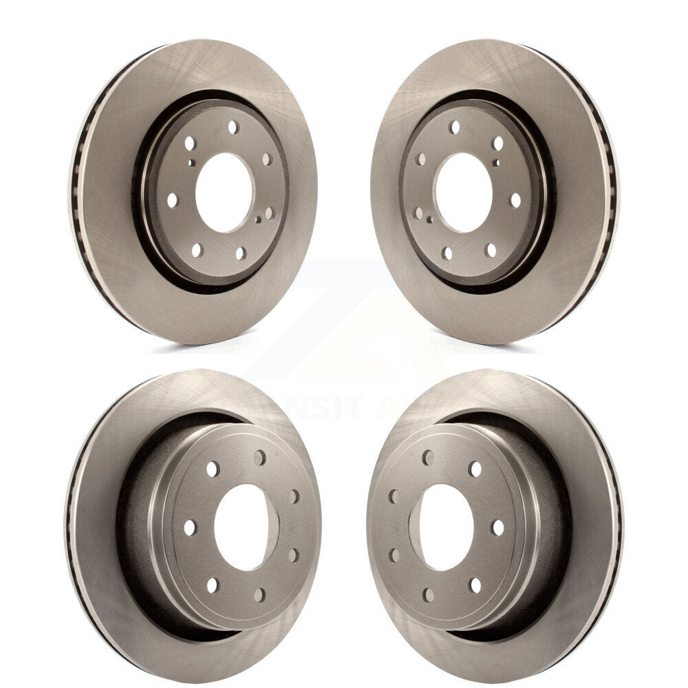 [Avant + Arrière] Kit de Disque de frein pour 2012-2014 Ford F-150 avec 7 Lug Wheels K8-101141