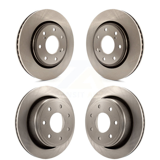 [Avant + Arrière] Kit de Disque de frein pour 2012-2014 Ford F-150 avec 7 Lug Wheels K8-101141
