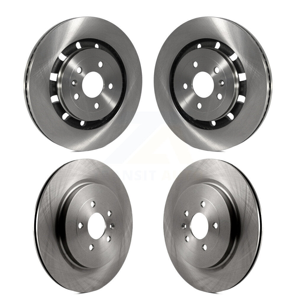 [Avant + Arrière] Kit de Disque de frein pour Ford Explorer Taurus Flex Police Interceptor Utility Sedan Lincoln MKS MKT Special Service K8-101147