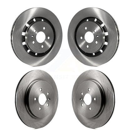 [Avant + Arrière] Kit de Disque de frein pour Ford Explorer Taurus Flex Police Interceptor Utility Sedan Lincoln MKS MKT Special Service K8-101147