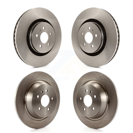 [Avant + Arrière] Kit de Disque de frein pour 2017 Lincoln MKX Continental avec 14mm Wheel Lugs K8-101159 par Top Quality