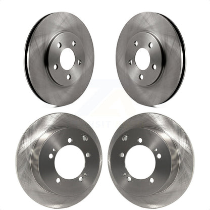 [Avant + Arrière] Kit de Disque de frein pour 2000 Dodge Stratus avec 14" Factory Wheels K8-101167 par Top Quality