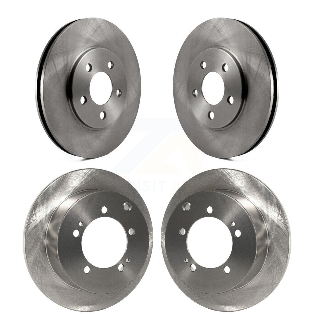 [Avant + Arrière] Kit de Disque de frein pour 2000 Dodge Stratus avec 14" Factory Wheels K8-101167