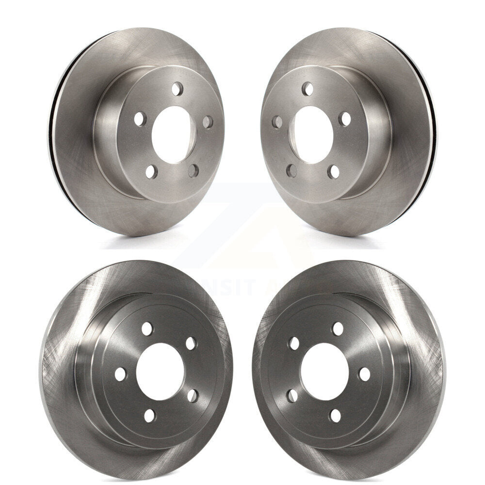 [Avant + Arrière] Kit de Disque de frein pour 2003-2006 Jeep Wrangler TJ rear brakes K8-101176