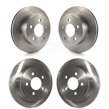 [Avant + Arrière] Kit de Disque de frein pour 2003-2006 Jeep Wrangler TJ rear brakes K8-101176