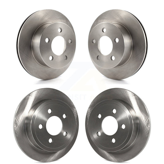 [Avant + Arrière] Kit de Disque de frein pour 2003-2006 Jeep Wrangler TJ rear brakes K8-101176