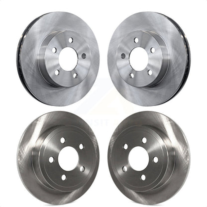 [Avant + Arrière] Kit de Disque de frein pour 2003-2007 Jeep Liberty K8-101179 par Top Quality