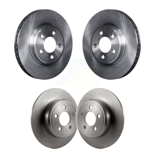 [Avant + Arrière] Kit de Disque de frein pour Dodge Charger Chrysler 300 Challenger Magnum K8-101190 par Top Quality