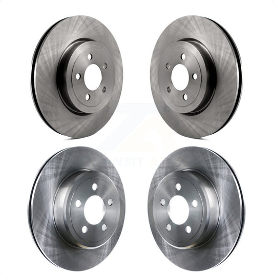 [Avant + Arrière] Kit de Disque de frein pour Dodge Charger Chrysler 300 Challenger Magnum K8-101192 par Top Quality