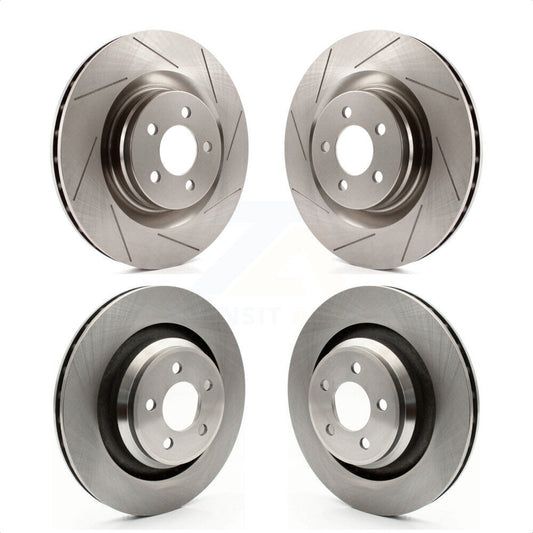 [Avant + Arrière] Kit de Disque de frein pour Dodge Charger Chrysler 300 Challenger Magnum K8-101195 par Top Quality