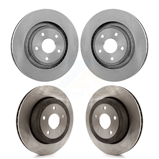 [Avant + Arrière] Kit de Disque de frein pour 2006-2010 Jeep Grand Cherokee SRT8 K8-101196