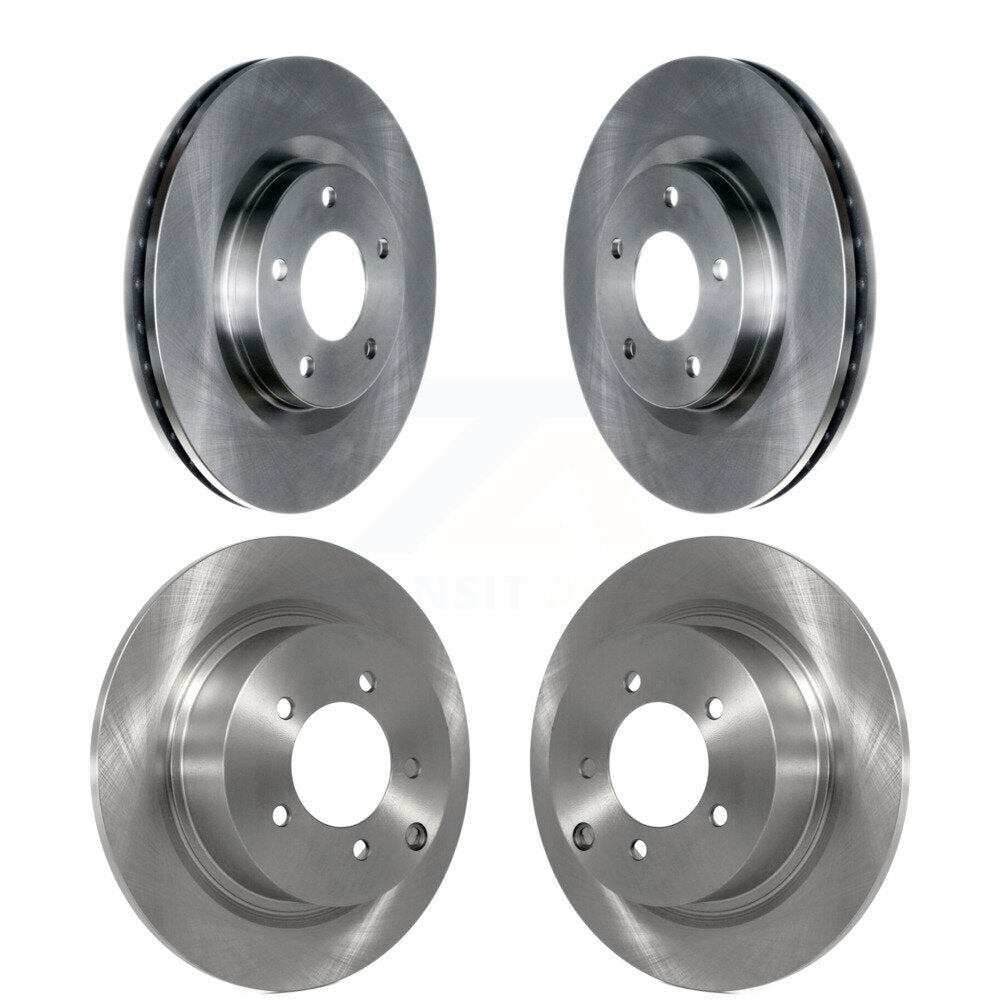 [Avant + Arrière] Kit de Disque de frein pour Jeep Patriot Compass Chrysler Dodge Avenger Mitsubishi Sebring Lancer 200 Outlander Sport RVR K8-101199