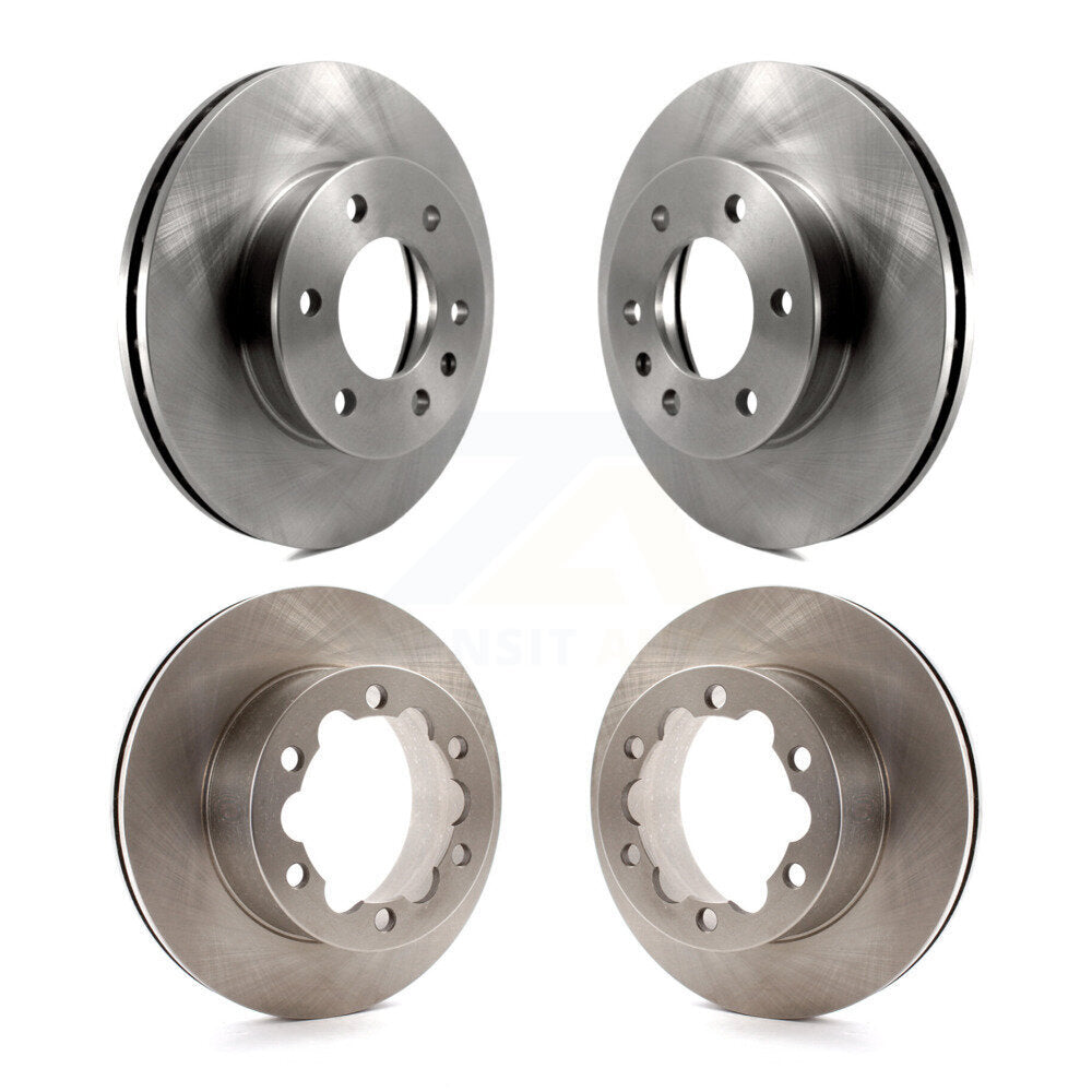 [Avant + Arrière] Kit de Disque de frein pour Sprinter 3500 Mercedes-Benz Freightliner Dodge 2500 4500 3500XD K8-101204