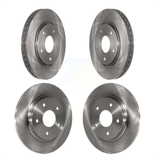 [Avant + Arrière] Kit de Disque de frein pour Dodge Grand Caravan Chrysler Town & Country Journey Volkswagen Routan Ram C/V K8-101206 par Top Quality