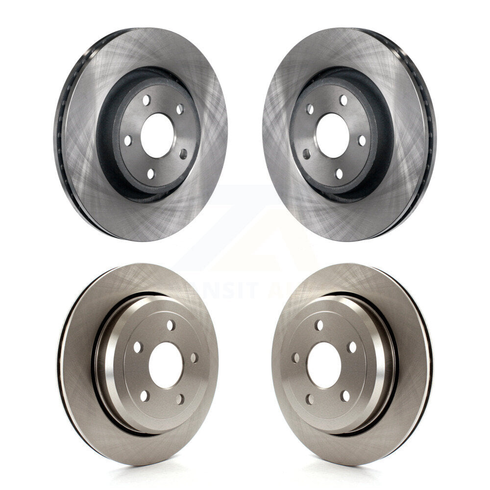 [Avant + Arrière] Kit de Disque de frein pour Dodge Durango Jeep Grand Cherokee WK K8-101212